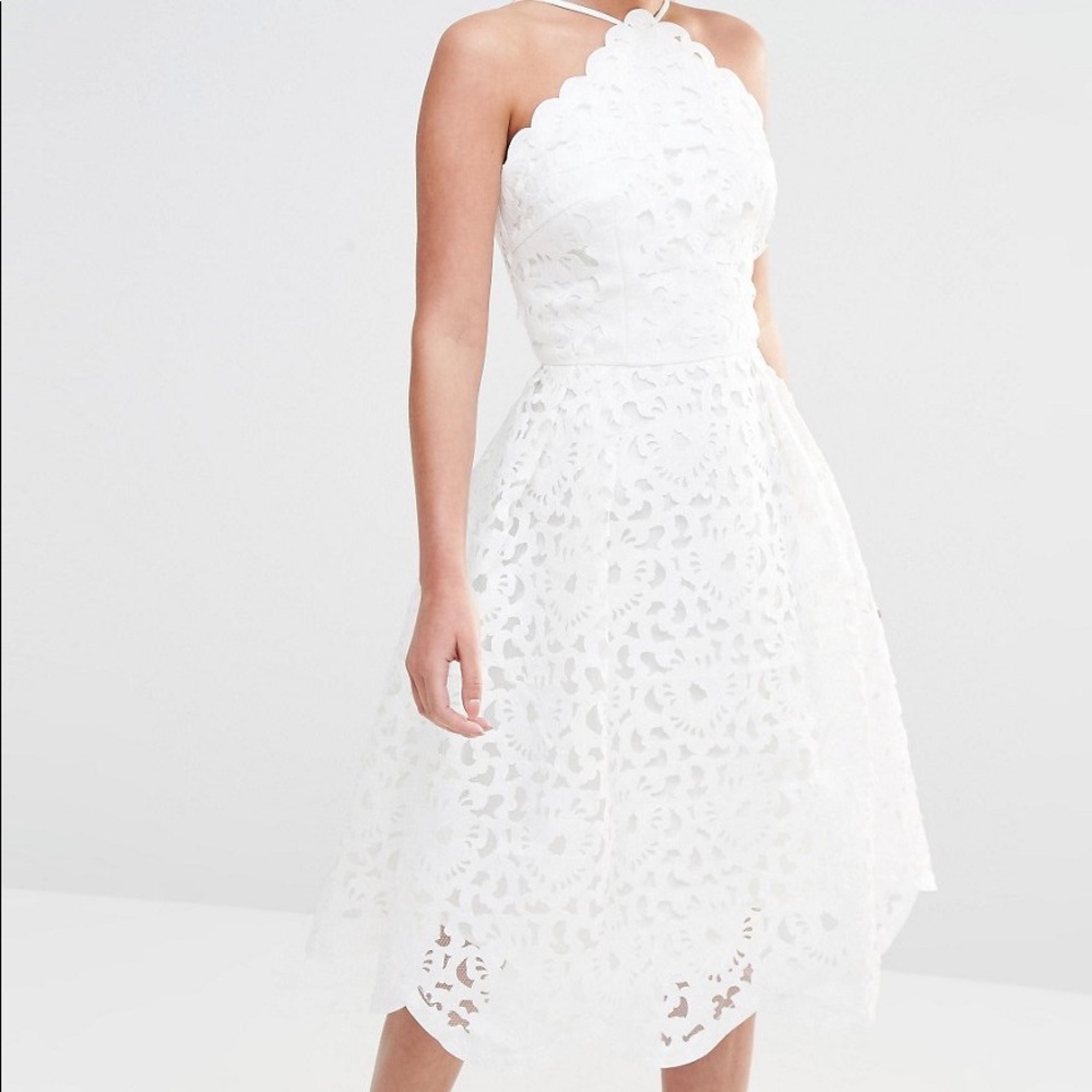 Chi Chi London High Neck Dress